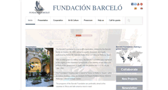 Desktop Screenshot of fundacionbarcelo.org